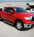 toyota tundra 2011 red grade gasoline 8 cylinders 2 wheel drive automatic 76011