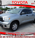 toyota tundra 2011 silver grade gasoline 8 cylinders 2 wheel drive automatic 76011