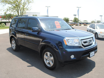 honda pilot 2009 blue suv gasoline 6 cylinders front wheel drive automatic 76087