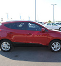hyundai tucson 2010 red suv gasoline 4 cylinders front wheel drive automatic 76087