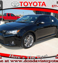 scion tc 2012 black coupe gasoline 4 cylinders front wheel drive automatic 76011