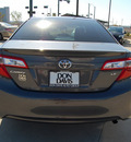 toyota camry 2012 gray sedan le 4 cylinders front wheel drive automatic 76011