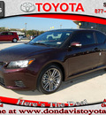 scion tc 2012 dk  red coupe gasoline 4 cylinders front wheel drive automatic 76011