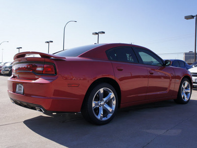 dodge charger 2012 maroon sedan r t max gasoline 8 cylinders rear wheel drive automatic 76011