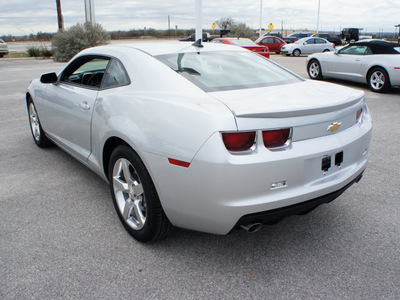 chevrolet camaro 2012 silver coupe lt gasoline 6 cylinders rear wheel drive automatic 78009