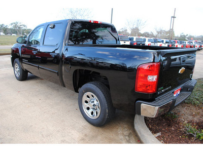 chevrolet silverado 1500 2012 black ls flex fuel 8 cylinders 2 wheel drive automatic with overdrive 77566