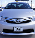 toyota camry 2012 silver sedan xle v6 gasoline 6 cylinders front wheel drive automatic 76011