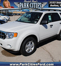 ford escape 2012 white suv xlt flex fuel 6 cylinders front wheel drive automatic 75235