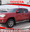 toyota tacoma 2012 red prerunner v6 gasoline 6 cylinders 2 wheel drive automatic 76011
