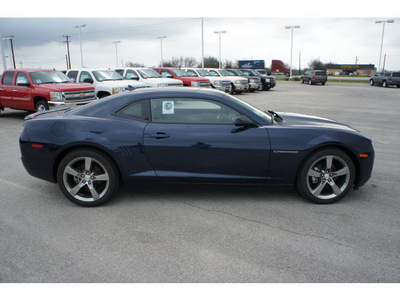 chevrolet camaro 2012 blue coupe lt rs gasoline 6 cylinders rear wheel drive automatic 78009