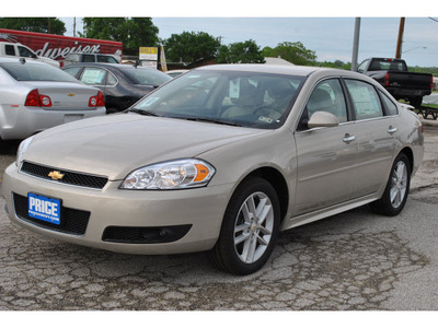 chevrolet impala 2012 gold sedan ltz flex fuel 6 cylinders front wheel drive automatic 78064