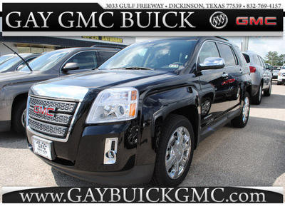 gmc terrain 2012 black suv slt 2 flex fuel 6 cylinders front wheel drive automatic with overdrive 77539