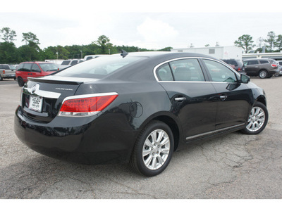 buick lacrosse 2012 black sedan premium 1 gasoline 4 cylinders front wheel drive 6 speed automatic 77539