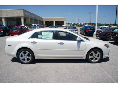 chevrolet malibu 2012 white sedan lt gasoline 4 cylinders front wheel drive automatic 78009