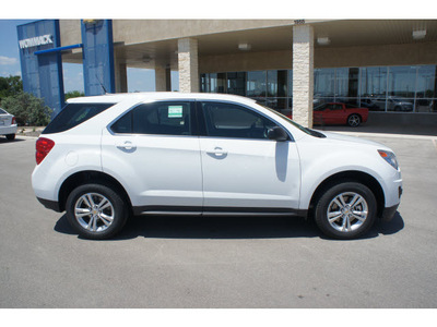 chevrolet equinox 2012 white ls flex fuel 4 cylinders front wheel drive automatic 78009