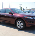 honda crosstour 2012 dk  red wagon gasoline 6 cylinders front wheel drive 5 speed automatic 77025
