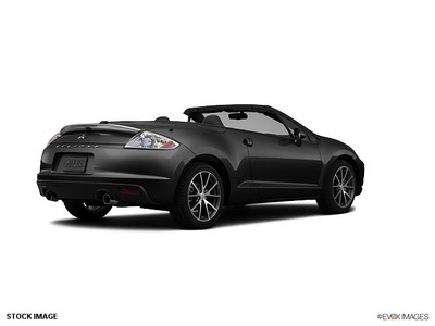 mitsubishi eclipse spyder 2012 black gasoline 4 cylinders front wheel drive not specified 44060