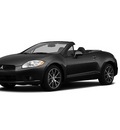 mitsubishi eclipse spyder 2012 black gasoline 4 cylinders front wheel drive not specified 44060