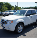 ford escape 2009 white suv xlt gasoline 4 cylinders 4 wheel drive automatic with overdrive 08902