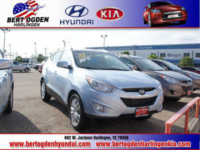 hyundai tucson 2012 lt  blue limited gasoline 4 cylinders front wheel drive automatic 78550