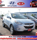 hyundai tucson 2012 lt  blue limited gasoline 4 cylinders front wheel drive automatic 78550