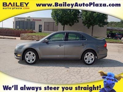 ford fusion 2010 dk  gray sedan se gasoline 4 cylinders front wheel drive automatic 76450