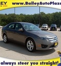 ford fusion 2012 gray sedan se gasoline 4 cylinders front wheel drive automatic 76450