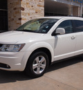 dodge journey 2010 white suv sxt gasoline 6 cylinders front wheel drive automatic with overdrive 77836