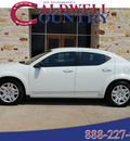 dodge avenger 2011 white sedan express gasoline 4 cylinders front wheel drive automatic with overdrive 77836