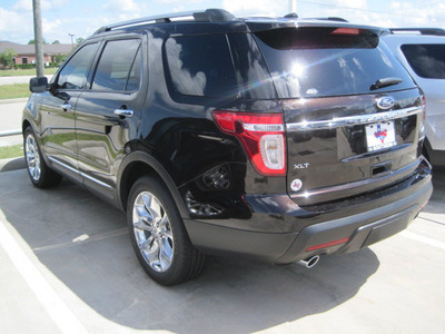 ford explorer 2013 black suv xlt flex fuel 6 cylinders 2 wheel drive automatic 77578