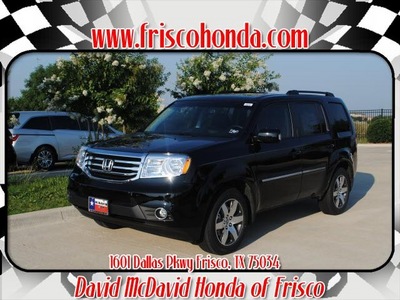 honda pilot 2012 black suv touring gasoline 6 cylinders front wheel drive automatic 75034