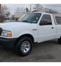 ford ranger 2008 white pickup truck gasoline 4 cylinders 2 wheel drive automatic with overdrive 77020