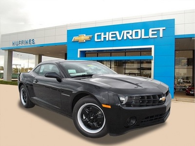 chevrolet camaro 2012 black coupe ls gasoline 6 cylinders rear wheel drive 6 speed manual 75067