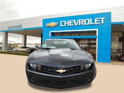 chevrolet camaro 2012 black coupe ls gasoline 6 cylinders rear wheel drive 6 speed manual 75067