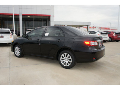 toyota corolla 2012 black sedan le gasoline 4 cylinders front wheel drive automatic 77469