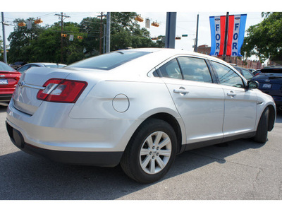 ford taurus 2010 silver sedan se gasoline 6 cylinders front wheel drive automatic with overdrive 78644