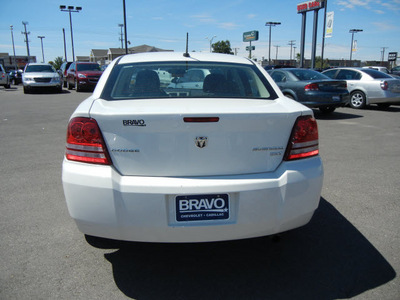 dodge avenger 2010 white sedan gasoline 4 cylinders front wheel drive automatic 79925