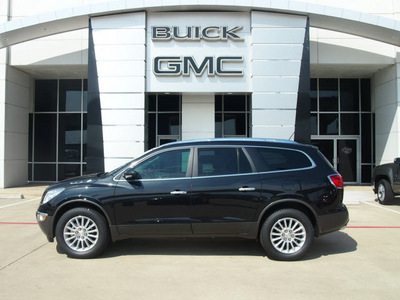 buick enclave 2012 black leather gasoline 6 cylinders front wheel drive automatic 75007