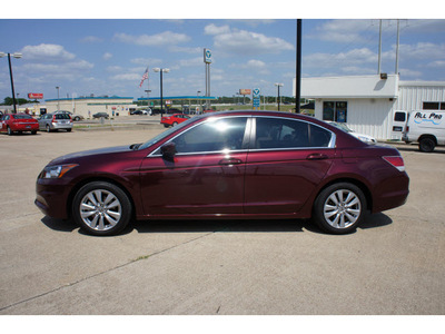 honda accord 2012 red sedan ex l gasoline 4 cylinders front wheel drive automatic 76502