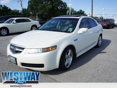 acura tl 2004 white sedan 3 2 w navi gasoline 6 cylinders front wheel drive automatic 75062