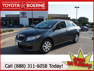 toyota corolla 2010 dk  gray sedan gasoline 4 cylinders front wheel drive automatic 78006