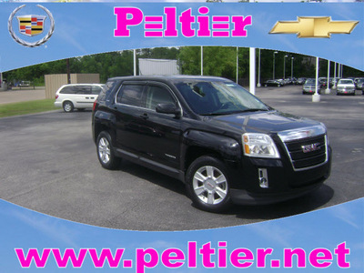 gmc terrain 2010 black suv sle 1 gasoline 4 cylinders front wheel drive automatic 75901