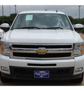 chevrolet silverado 1500 2010 white pickup truck ltz flex fuel 8 cylinders 2 wheel drive automatic with overdrive 77802