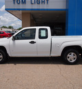 gmc canyon 2007 white pickup truck gasoline 4 cylinders rear wheel drive 5 speed manual 77802