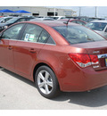 chevrolet cruze 2012 brown sedan lt gasoline 4 cylinders front wheel drive 6 speed automatic 78224