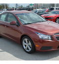 chevrolet cruze 2012 brown sedan lt gasoline 4 cylinders front wheel drive 6 speed automatic 78224