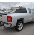 chevrolet silverado 1500 2012 silver pickup truck lt flex fuel 8 cylinders 2 wheel drive 6 speed automatic 78224