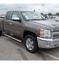 chevrolet silverado 1500 2012 brown pickup truck lt flex fuel 8 cylinders 2 wheel drive 6 speed automatic 78224