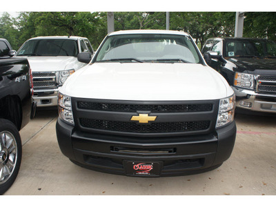 chevrolet silverado 1500 2012 summ white work truck flex fuel 8 cylinders 2 wheel drive not specified 76051