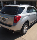 chevrolet equinox 2012 silver ice lt flex fuel 6 cylinders front wheel drive not specified 76051